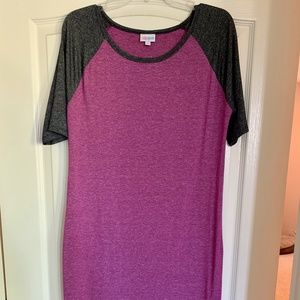 LuLaRoe EUC Size Large Stretchy Julia Dress